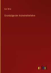 Cover von Grundzüge der Arzneimittellehre
