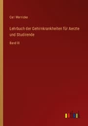 Cover von Lehrbuch der Gehirnkrankheiten für Aerzte und Studirende