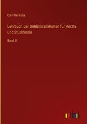 Cover von Lehrbuch der Gehirnkrankheiten für Aerzte und Studirende