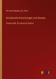 Cover von Etruskische Forschungen und Studien