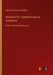 Cover von Handbuch für Truppenführung und Stabsdienst