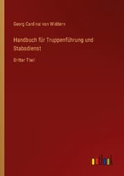 Cover von Handbuch für Truppenführung und Stabsdienst