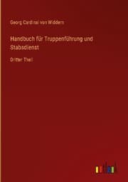 Cover von Handbuch für Truppenführung und Stabsdienst