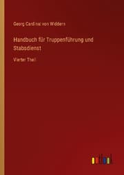 Cover von Handbuch für Truppenführung und Stabsdienst