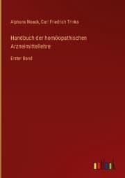 Cover von Handbuch der homöopathischen Arzneimittellehre