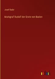 Cover von Markgraf Rudolf der Erste von Baden