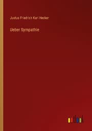 Cover von Ueber Sympathie
