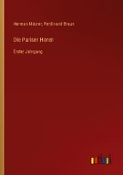 Cover von Die Pariser Horen