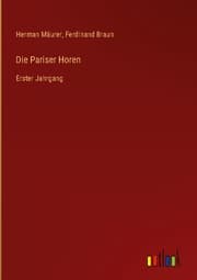 Cover von Die Pariser Horen