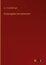Cover von Erzherzog Karl von Oesterreich