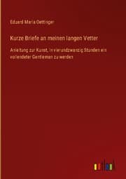Cover von Kurze Briefe an meinen langen Vetter