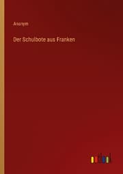 Cover von Der Schulbote aus Franken