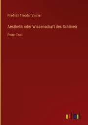 Cover von Aesthetik oder Wissenschaft des Schönen