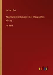 Cover von Allgemeine Geschichte der christlichen Kirche