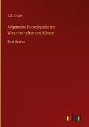 Cover von Allgemeine Encyclopädie der Wissenschaften und Künste