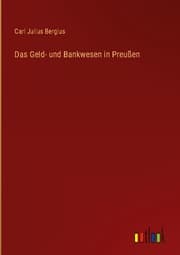 Cover von Das Geld- und Bankwesen in Preußen