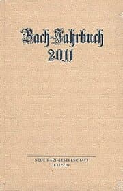 Cover von Bach-Jahrbuch 2011