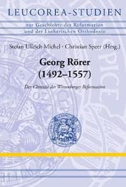 Cover von Georg Rörer (1492-1557)