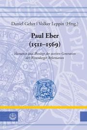 Cover von Paul Eber (1511-1569)