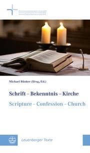 Cover von Schrift - Bekenntnis - Kirche // Scripture - Confession - Church