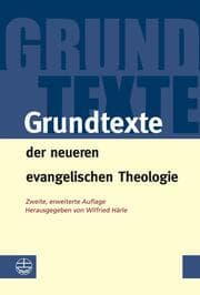 Cover von Grundtexte der neueren evangelischen Theologie