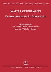 Cover von Walter Grundmann