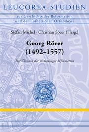 Cover von Georg Rörer (1492-1557)