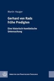 Cover von Gerhard von Rads frühe Predigten