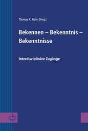 Cover von Bekennen - Bekenntnis - Bekenntnisse