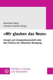 Cover von 'Wir glauben das Neue'