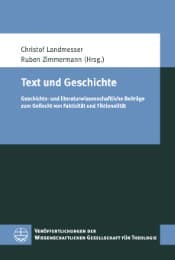 Cover von Text und Geschichte