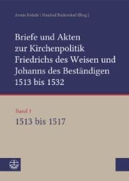 Cover von Briefe und Akten zur Kirchenpolitik Friedrichs des Weisen und Johanns...