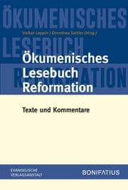 Cover von Ökumenisches Lesebuch Reformation