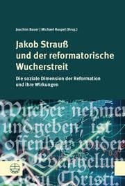 Cover von Jakob Strauß und der reformatorische Wucherstreit