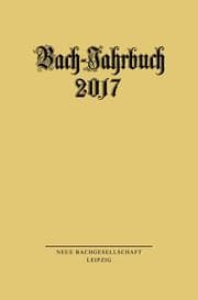 Cover von Bach-Jahrbuch 2017