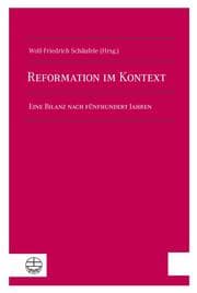 Cover von Reformation im Kontext