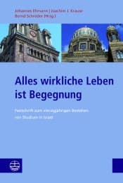 Cover von 'Alles wirkliche Leben ist Begegnung'