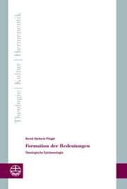 Cover von Formation der Bedeutungen