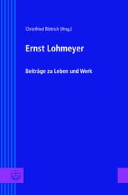 Cover von Ernst Lohmeyer