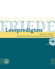 Cover von Er ist unser Friede. Lesepredigten Textreihe I/Bd. 2 - Broschur