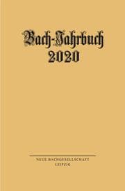 Cover von Bach-Jahrbuch 2020