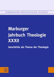 Cover von Marburger Jahrbuch Theologie XXXII