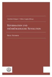 Cover von Reformation und frühbürgerliche Revolution