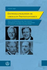 Cover von Entwicklungslinien im liberalen Protestantismus