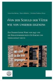 Cover von 'Von der Schuld der Väter wie von unserer eigenen'