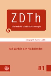Cover von Karl Barth in den Niederlanden