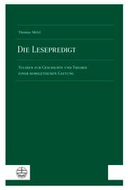 Cover von Die Lesepredigt