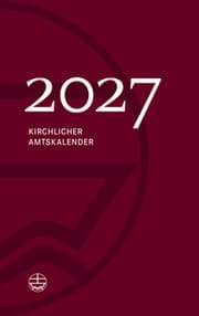 Cover von Kirchlicher Amtskalender 2027 - rot