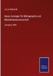 Cover von Neuer Anzeiger für Bibliographie und Bibliothekswissenschaft