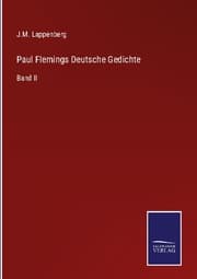 Cover von Paul Flemings Deutsche Gedichte